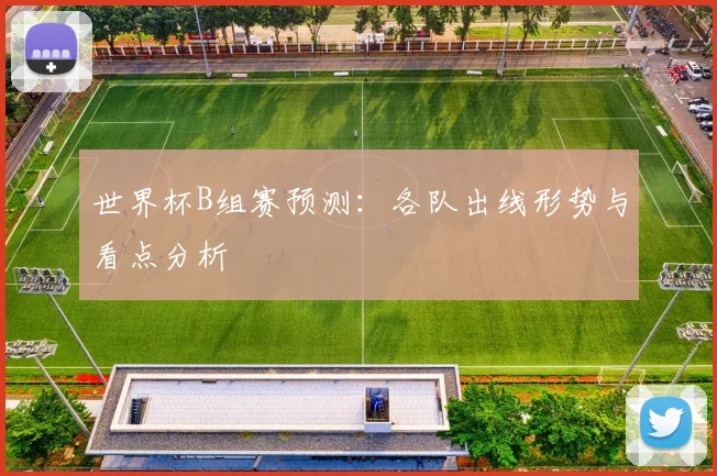 世界杯B组赛预测：各队出线形势与看点分析